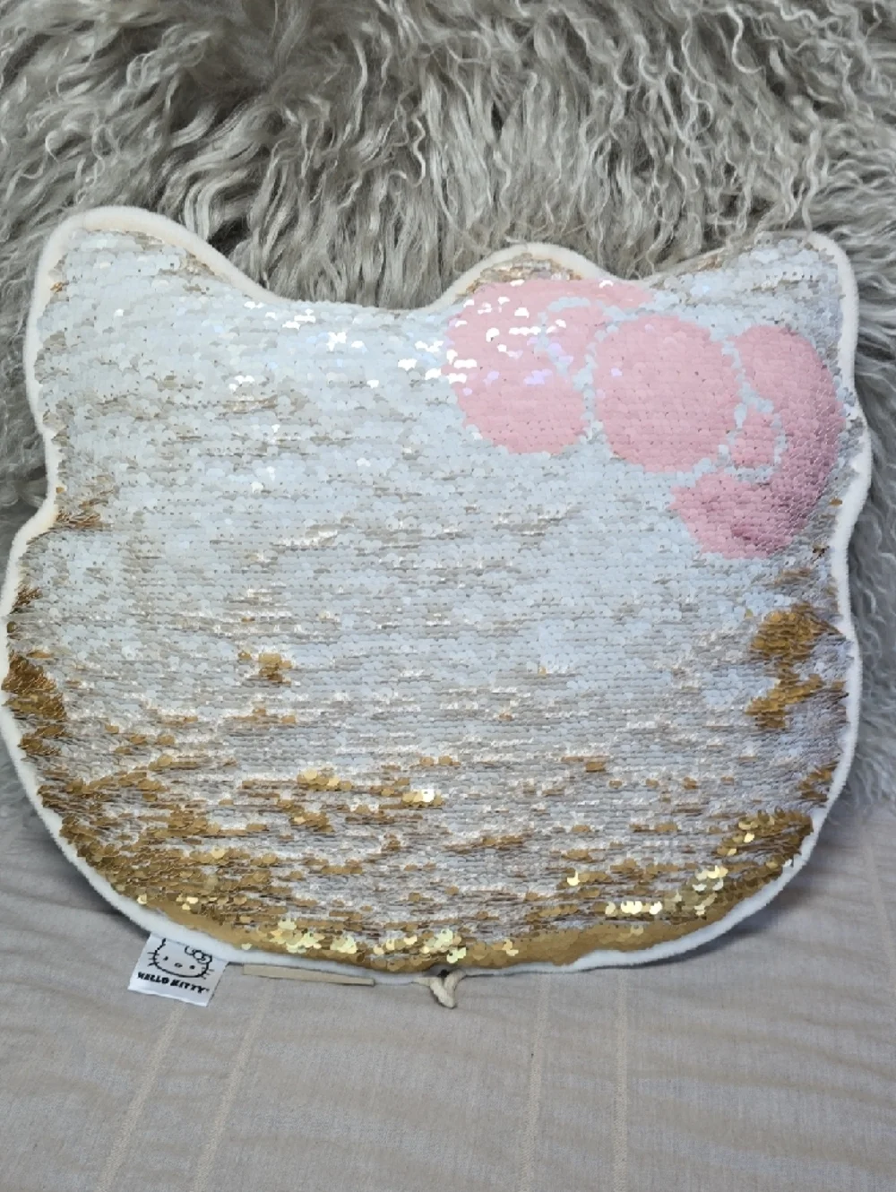 Pottery Barn Teen Hello Kitty® Reversible/Flip Sequin Pillow